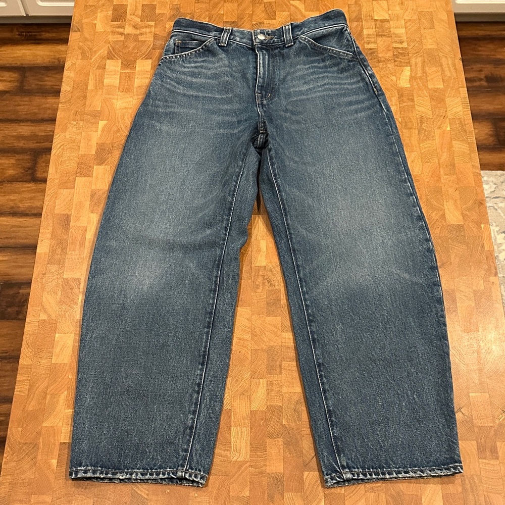 Madewell high waist balloon Jean 26P